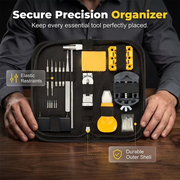 🔧 Pro Watch Repair Kit – Master Every Tick ⌚