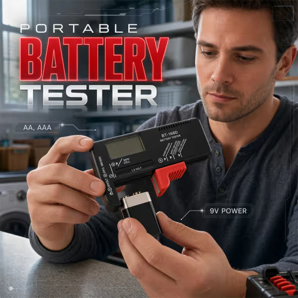 🔋Universal Digital Battery Tester,
