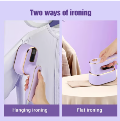 हातमा समात्ने मिनी इलेक्ट्रिक ड्राइ आइरन