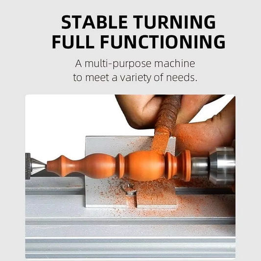 🛠️ Mini Bead Wood Lathe Machine 🛠️