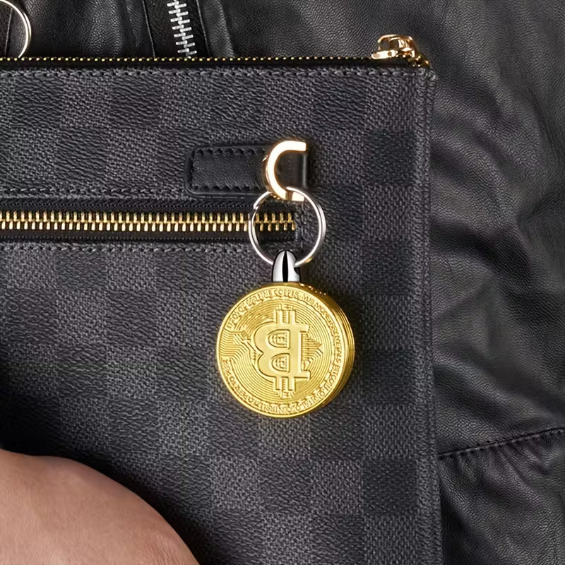 बिटकॉइन आकारको ब्यूटेन लाइटर