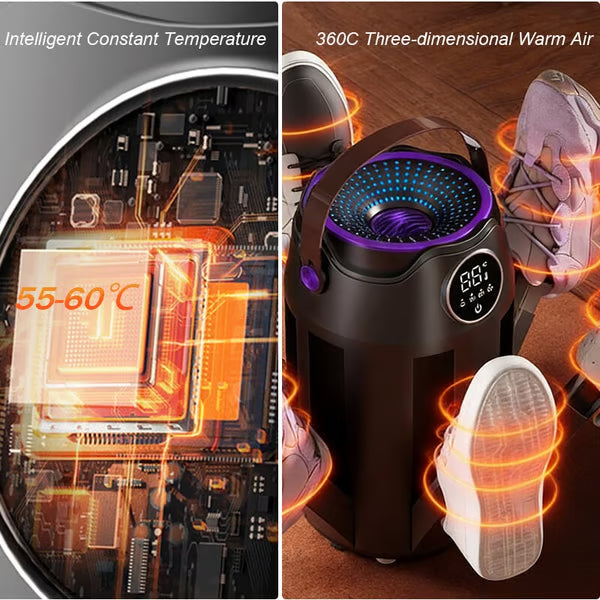 6-Arm Electric Boot and Shoe Dryer and Warmer