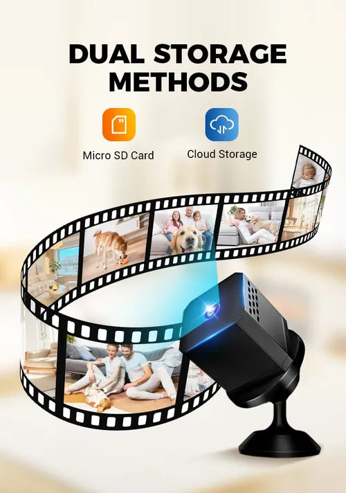📹🔒 MINI MAGNETIC SMART HD SECURITY CAMERA + 16GB MEMORY CARD
