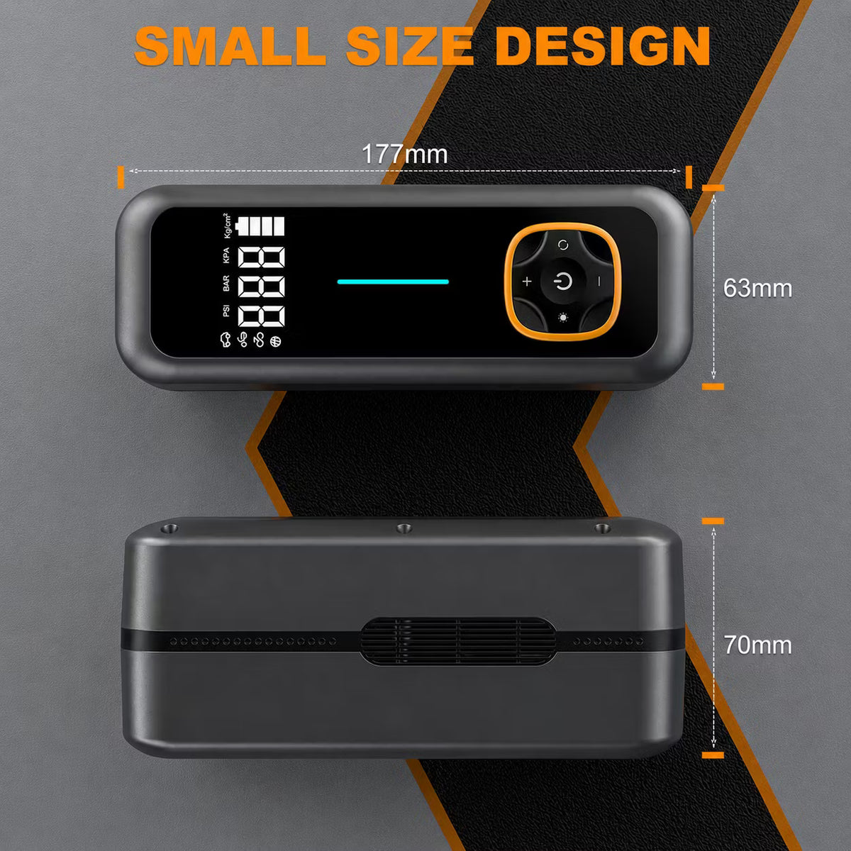 🚗PORTABLE CAR TIRE INFLATOR