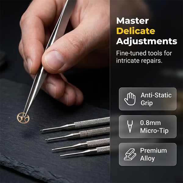 🔧 Pro Watch Repair Kit – Master Every Tick ⌚