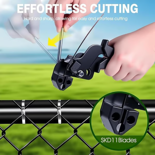 🔥Stainless Steel Cable Tie Gun with Metal Zip Ties（100PC）