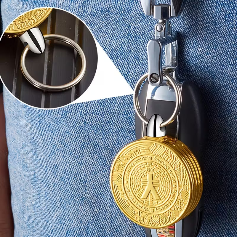 बिटकॉइन आकारको ब्यूटेन लाइटर