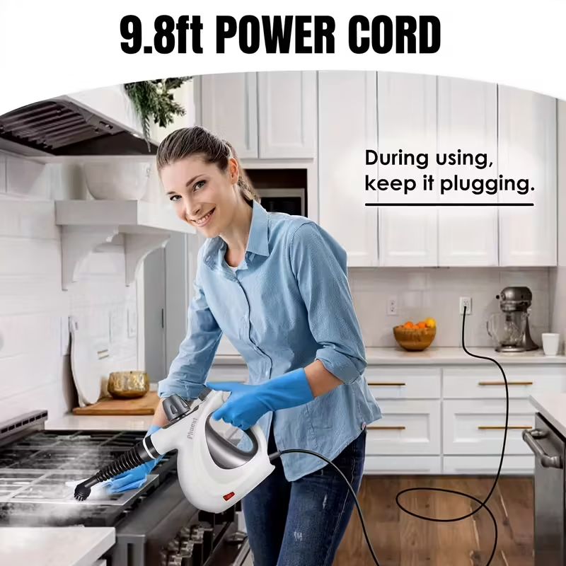 उच्च तापक्रम स्टीम क्लीनर – घरायसी, फेब्रिक, कार्पेट, भान्सा र धुवाँ निकाल्ने बहुउद्देश्यीय सफाइ उपकरण