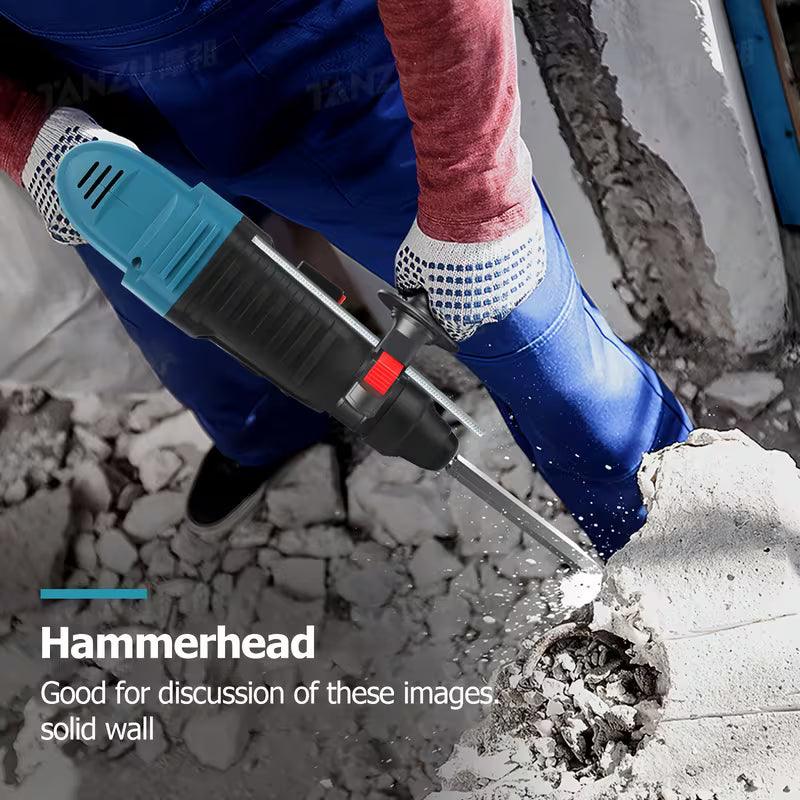 Cordless Electric Hammer Drill