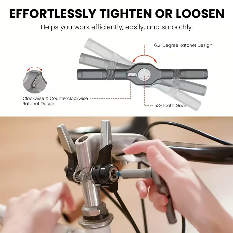 Multi Tool Set, 24-In-1 S2 Steel Magnetic Screwdriver Sets