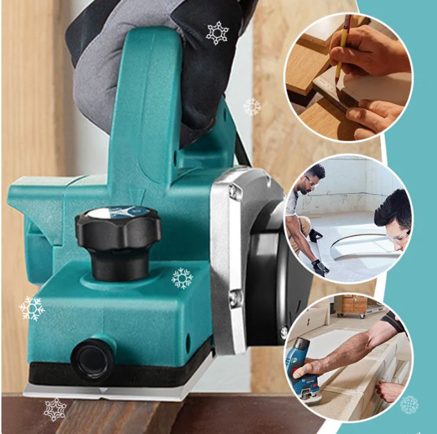 बहुउद्देश्यीय शक्तिशाली इलेक्ट्रिक प्लानर – काठ कामका लागि