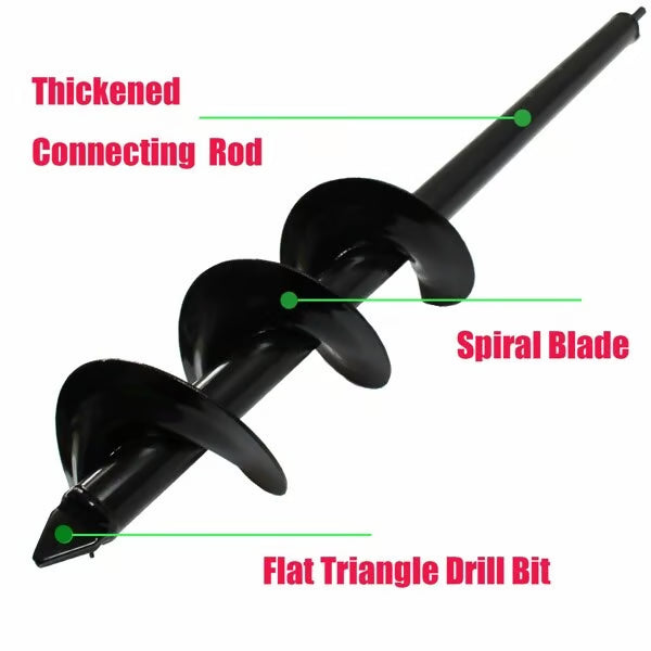 सजिलो बगैचा अगर स्पाइरल ड्रिल बिट