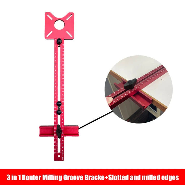 3 in 1 Router Milling Groove Bracke