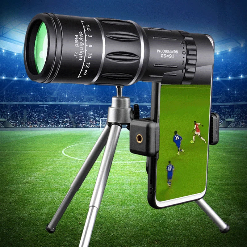 🔭 16x52 Portable High Magnification Monocular Telescope