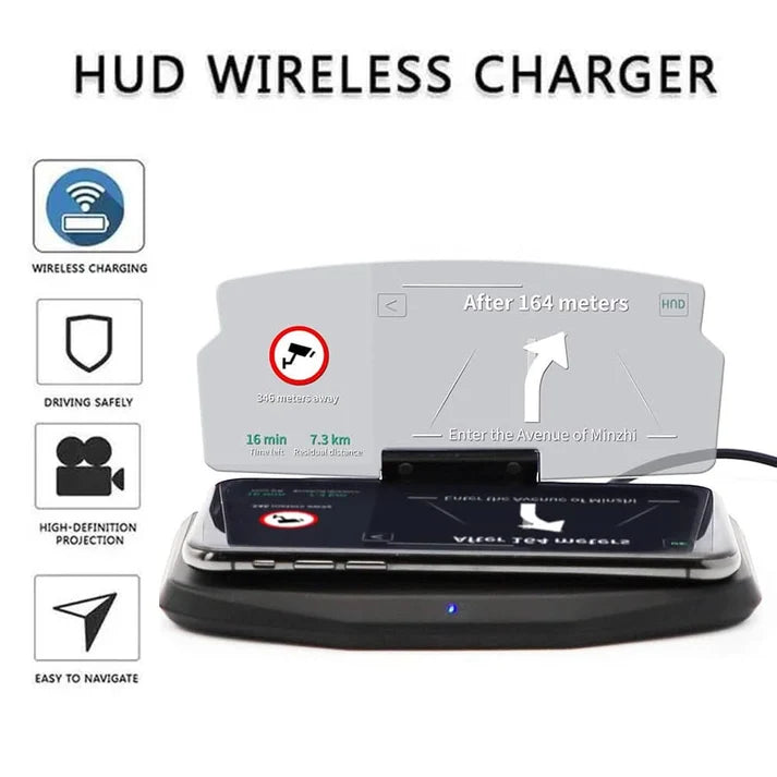 🚗THE BEST HEAD-UP DISPLAY +🔋WIRELESS CHARGER
