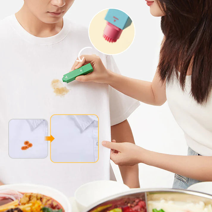 पोर्टेबल इन्स्ट्यान्ट लेभ-इन दाग हटाउने पेन्"