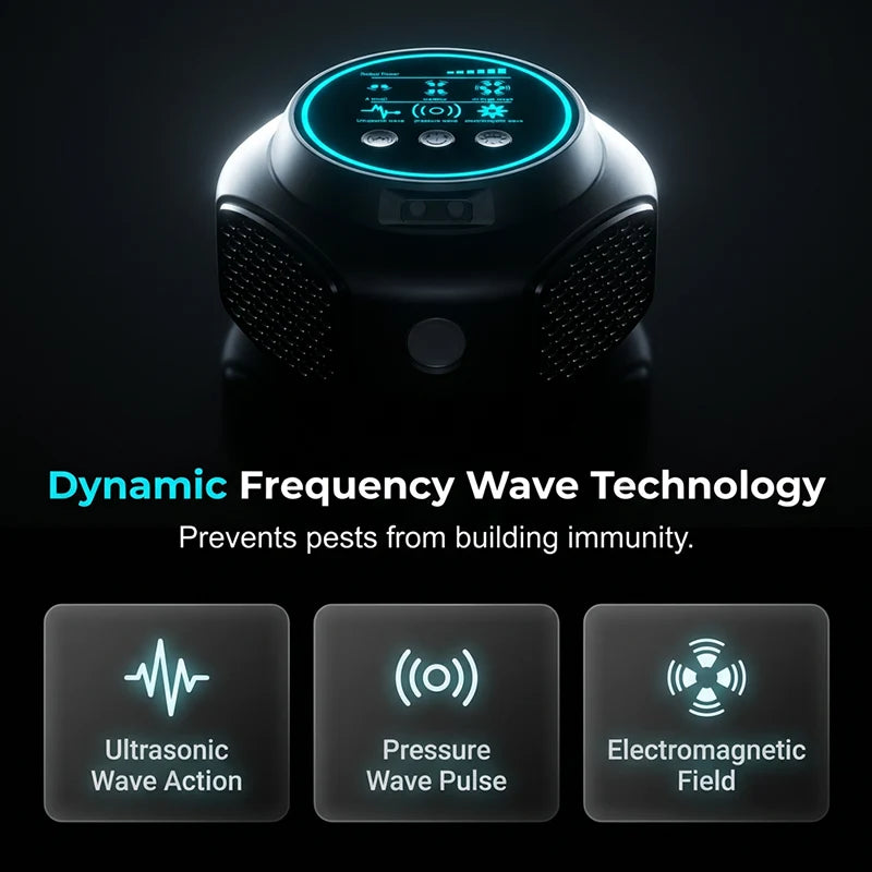 ⚡High-Power Ultrasonic Pest Repeller🐭