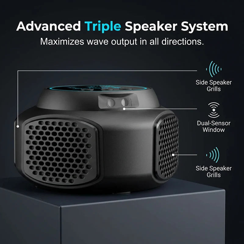 ⚡High-Power Ultrasonic Pest Repeller🐭