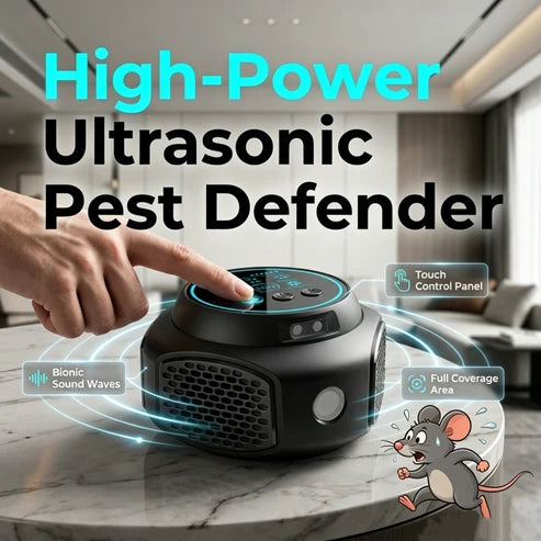 ⚡High-Power Ultrasonic Pest Repeller🐭