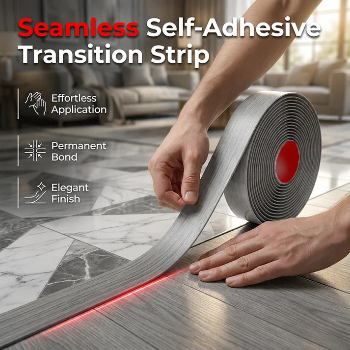 Self-Adhesive Flexible Floor Transition Strip