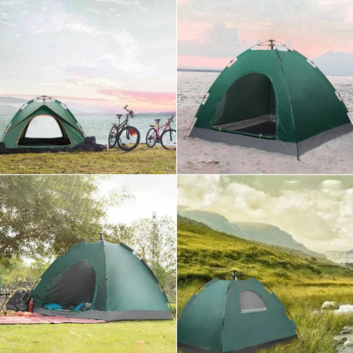 Automatic Quick-Open Rainproof Camping Tent Set